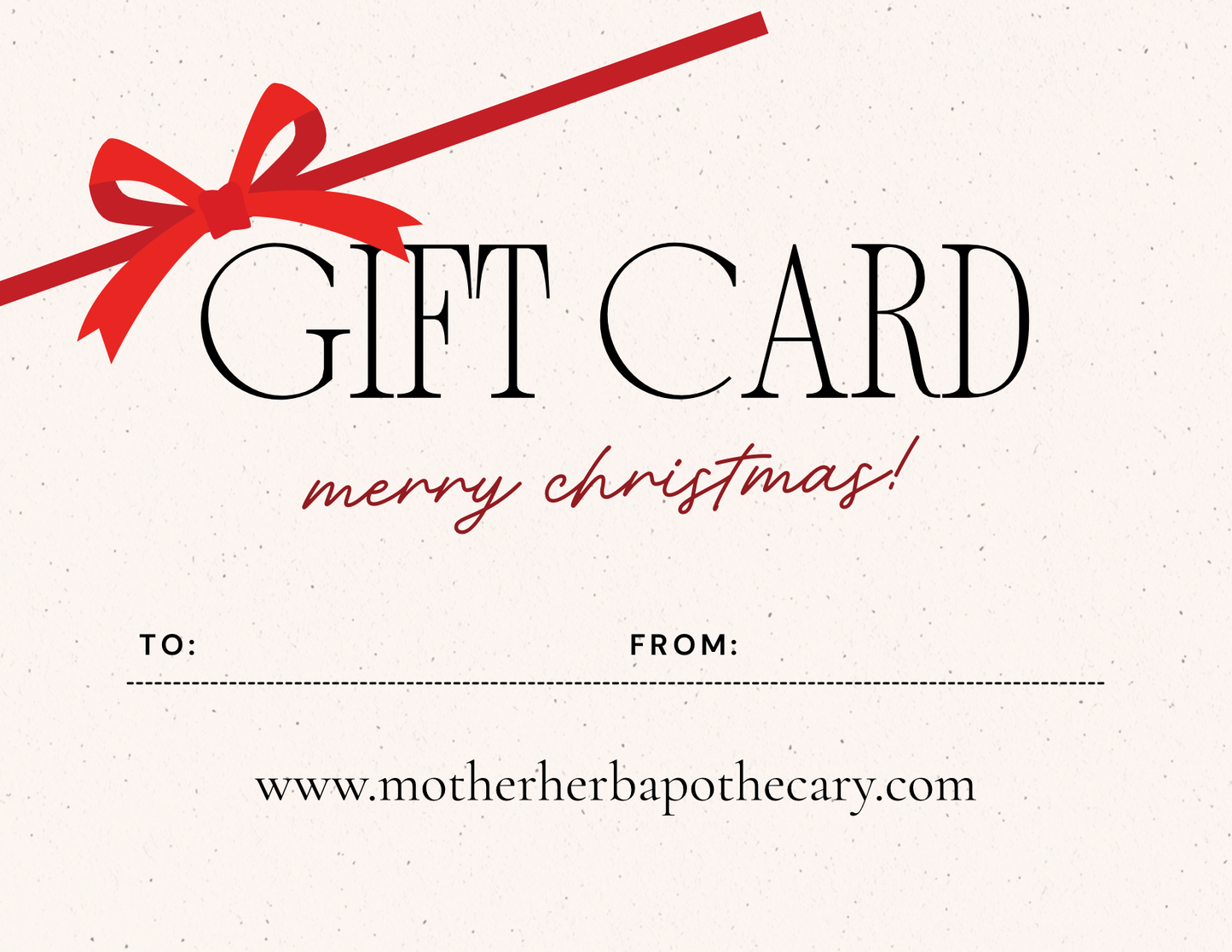 Digital Gift Card